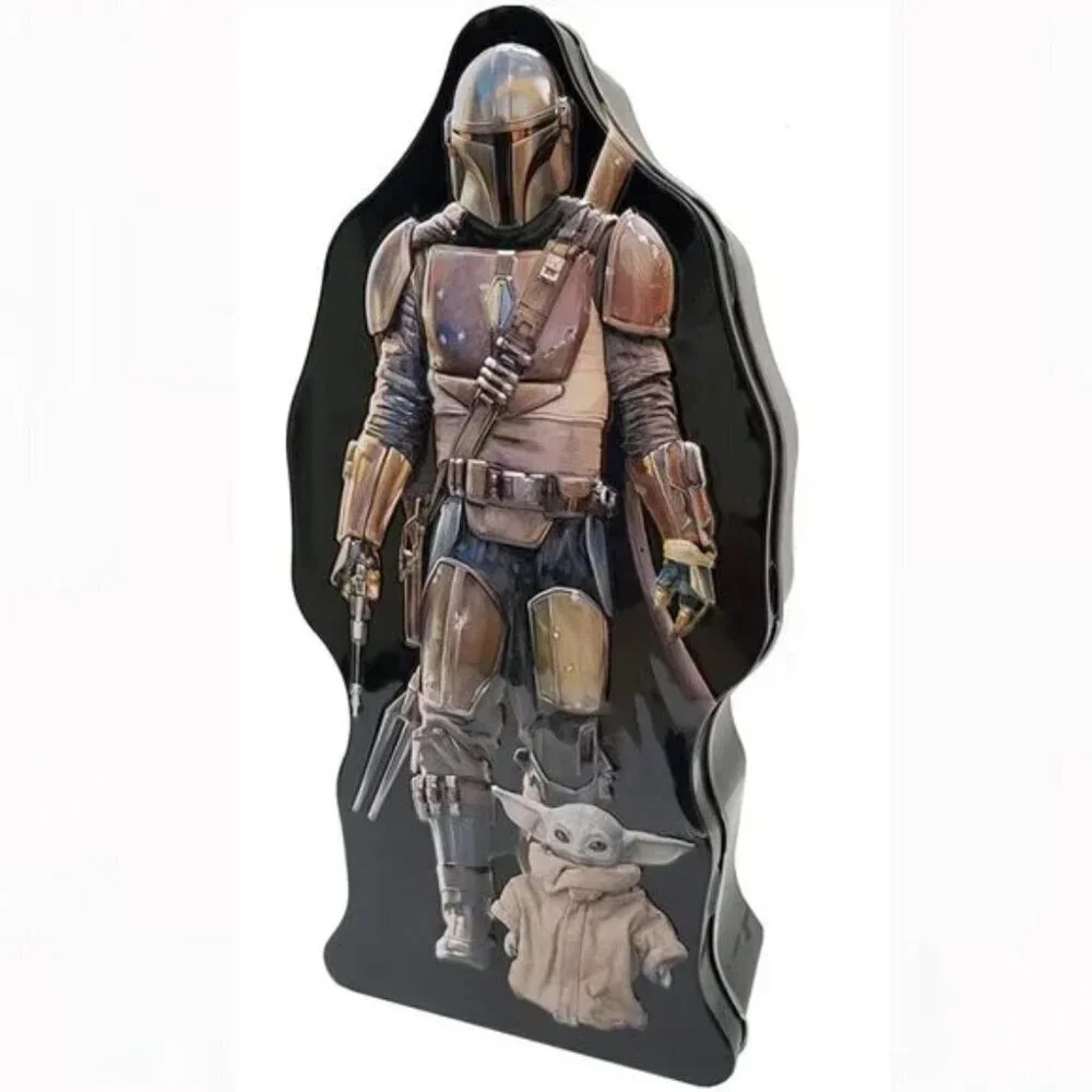 Tin Box Company Star Wars The Mandalorian Character Shaped Tin Pencil Box